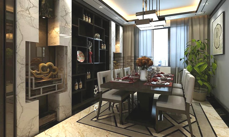 海畔藍(lán)庭樣板房風(fēng)格